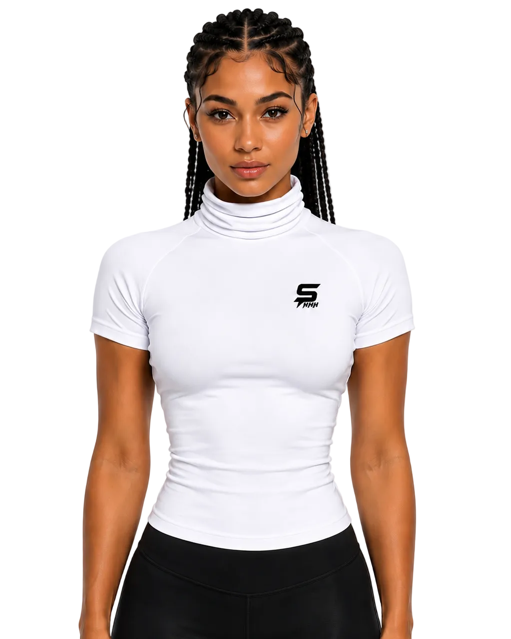 $HHH® Masked Short Sleeve Compression Shirt