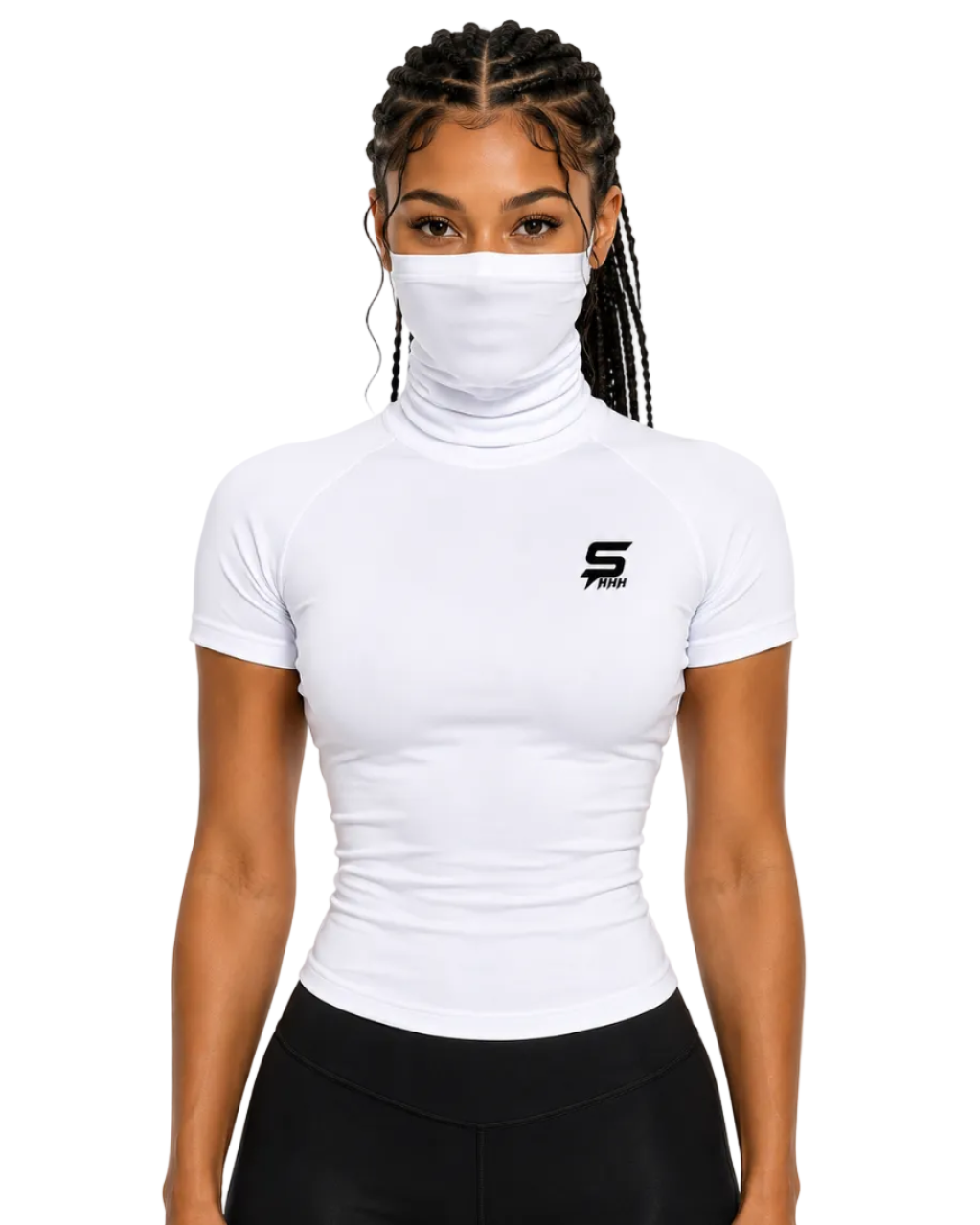 $HHH® Masked Short Sleeve Compression Shirt