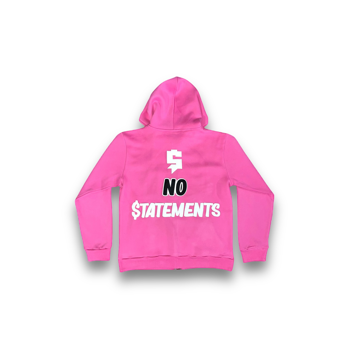 $HHH No Statements Full Zip Up Jacket - Pink