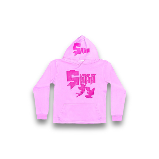 I Pray We $HHH Hoodie - Pink